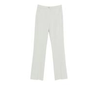 Pantalone elasticizzato - female - PINKO - Straight Trousers - Gray - 2XL - Trousers 2XL