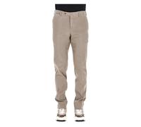 Pantalone in cotone microarmaturato Slim fit - male - PT Torino - Chinos - Beige - M - Trousers M