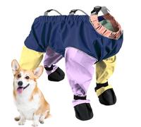 Pantalones Del Perro - polainas Del Perro 168/214/255g Adjustable | Zapatos cómodos Con Botas de protección, resistentes a Las manchas Para la Lluvia, viajes, cuidado delinvierno, senderismo, salidas