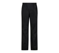 CMP - Man Pant Rain With Full Lenght Side Zips, Black, L