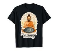 Pantam - Yogi Playing a handpan Plus a Message 1 - Fan Fun T-Shirt