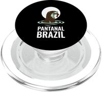 Pantanal Brazil Giant Otter River Sunset PopSockets PopGrip for MagSafe