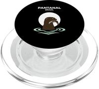 Pantanal Brazil Giant Otter River Sunset PopSockets PopGrip for MagSafe