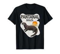 Pantanal Brazil Giant Otter Tropical Nature T-Shirt