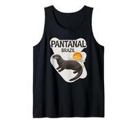 Pantanal Brazil Giant Otter Tropical Nature Tank Top
