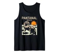 Pantanal Brazil Giant Otter Tropical Nature Tank Top