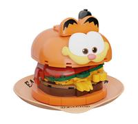 Pantasy Garfield Figure Building Set, in a Burger (86805)
