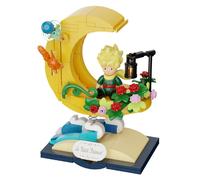 Pantasy Little Prince and Fox on the Moon Figurine Building Set (86318)