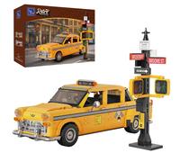 Pantasy New York Yellow Taxi Cab - 1601 pcs Brick Build Model Kit