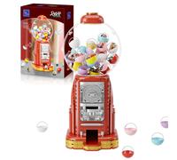 PAN TASY Pantasy Retro Bricks Set for Building a Machine with 12 Micro Bricks and 12 Lucky Cards for Multiple Desk Game