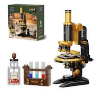 Pantasy Retro Microscope with Accessories Set 1107 pcs Brick Model Kit 85034