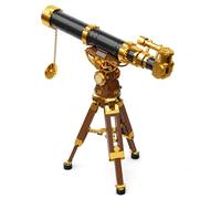 PANTASY Vintage Telescope Building Set for Adults, Display Model