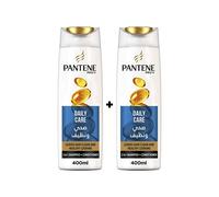 Pantene 2-Piece Shampoo And Conditioner Set Daily Nourishment and Hydration for All Hair Types, Perfect for Family Use - 400+400ml