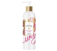 Pantene Curl Cream, Leave In Conditioner with Coconut Oil, 235ml, Heat Protection Spray for Styling