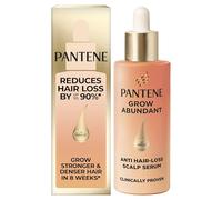 Pantene Grow Abundant Anti-Hair Loss Scalp Serum Treatment 60ml. Grow Thicker, Fuller, Longer, Denser Hair in 8 Weeks. Increase Density & Reduce Hair Loss. With 3000 Pro-Vitamin Complex & Niacinamide