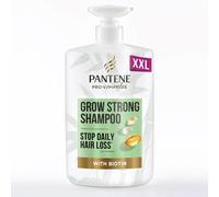 Pantene Grow Strong Shampoo with Biotin & Protein Strengthener 1L XXL pump. Hel