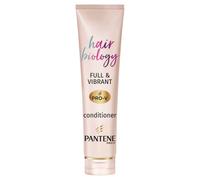 Pantene Hair Biology Full and Vibrant Volumising And Repairing Hair Conditioner For Fine, Thinning, Dull, Coloured Hair With Lotus Flower, Omega 9, 160 ml