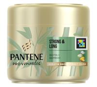 Pantene Hair Mask With Biotin, Keratin And Bamboo, Helps Support Hair Growth & Reduce Hair Loss, For Strong and Long Hair, Up To 100% Stronger Hair Against Styling Damage, 300ml
