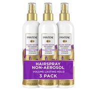 Pantene Hairspray Non-aerosol, Volume Lasting Hold, Pro-V, Body & Softness Texturizing, 8.5 fl oz, Triple Pack