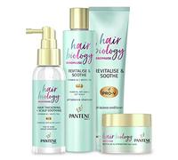 Pantene Menopause Shampoo and Conditioner Set + Hair Mask + Hair Serum, Hair Thickening Products - Volume Shampoo + Itchy Scalp Hair Loss Treatment For Women For Dry Hair And Scalp With Vitamin B3 & White Tea, 250/160/160/100ml