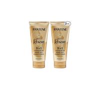 Pantene Miracle Rescue 3 in 1 Leave In Conditioner,Rinse off Conditioner,For All Hair Types, Safe-for Color Treated-Hair,6.0 fl oz,(Pack of 2)