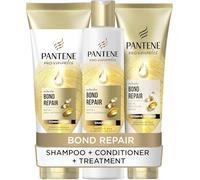 Pantene Molecular Bond Repair Shampoo, Conditioner, Conditioning Treatment