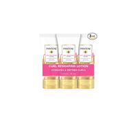 Pantene Pro-V Curl Cream Hair Lotion, Moisturizing Curl Defining Cream, Anti Frizz for Wavy or Curly Hair, with Vitamin B5, Pack of 3, 18 oz Total