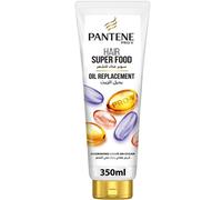 Pantene Pro-V Hair Super Food Oil Replacement - 350ml | Nourishes & Strengthens Hair, Lightweight Formula for Smooth & Shiny Locks