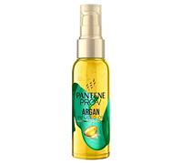 Pantene Pro-V Smooth & Silky Hair Oil with Argan Oil without Rinse, for Unruly Hair, Hair Care Shine, Hair Treatment, Hair Care Dry Hair, Beauty, 100 ml (Packaging May Vary)