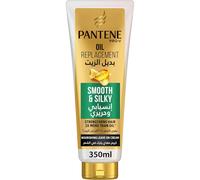 Pantene Pro-V Smooth & Silky Oil Replacement 350ml | Hair Cream for Frizz Control, Softness & Shine