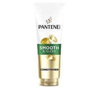 Pantene Pro-V Smooth & Sleek Hair Conditioner, 2x The Nutrients In 1 Use, Strengthen Hair From Within, For Frizzy And Dull Hair, 350ML