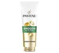 Pantene Pro-V Smooth & Sleek Hair Conditioner, 2x The Nutrients In 1 Use, Strengthen Hair From Within, For Frizzy And Dull Hair, 350ML