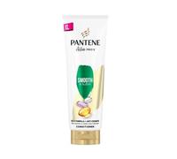 Pantene Pro-V Smooth & Sleek Hair Conditioner, 2x The Nutrients In 1 Use, Strengthen Hair From Within, For Frizzy And Dull Hair, 350ML
