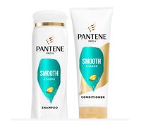 Pantene PRO-V Smooth & Sleek Shampoo + Conditioner Dual Pack Shampoo 12oz/Conditioner 10.4oz