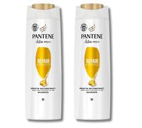 Pantene Repair & Protect Shampoo 400mL - Pack of 2, Infused with Pro-V Nutrients for Deep Nourishment and Strengthening, Enhancing Hair Resilience, Shine, and Vitality