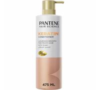 Pantene Smooth Conditioner for Frizzy Hair Anti-Frizz Smoothing and Hydrating Formula Provides Shine and Heat Protection 475ml