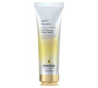 Pantene Sunlit Blondie Daily Rescue Conditioner Toner For Blonde Hair Treatment for Color Treated Hair with Biotin and Silk Extract 8 Fl Oz