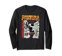 Pantera 3 Albums Graphic Collage Band Music Artwork Long Sleeve T-Shirt