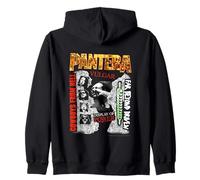 Pantera 3 Albums Graphic Collage Band Music Artwork Zip Hoodie