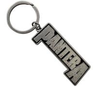 Pantera Keychain – Logo – Metal – Grey – One Size