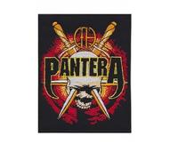 Pantera Big Hq Patch Badge Embroidered Iron on Applique Patch Accessory