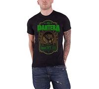 Pantera Men's 101 Proof Skull Short Sleeve T-Shirt, Black, Medium