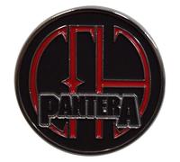 Rock Off officially licensed products Pantera Cowboys From Hell Logo Pin Badge One Size