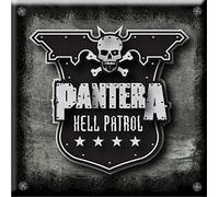 Pantera Fridge Magnet Hell Patrol band logo Official 76mm x 76mm One Size