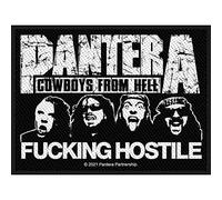 Pantera Fucking Hostile Patch (One Size) (Black/White)