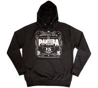 Pantera Hoodie 101 Proof band logo Official pullover mens black