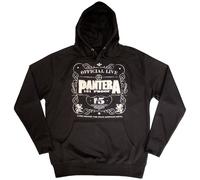 Pantera Hoodie 101 Proof band logo Official pullover mens black