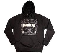 Pantera Hoodie 101 Proof band logo Official pullover mens black