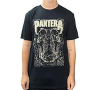 Pantera Men's 101 Proof Skull Short Sleeve T-Shirt, Black, X-Large