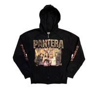 Pantera Men's Band Full Zip Hoodie in Black | Size: Medium Pantera Black M